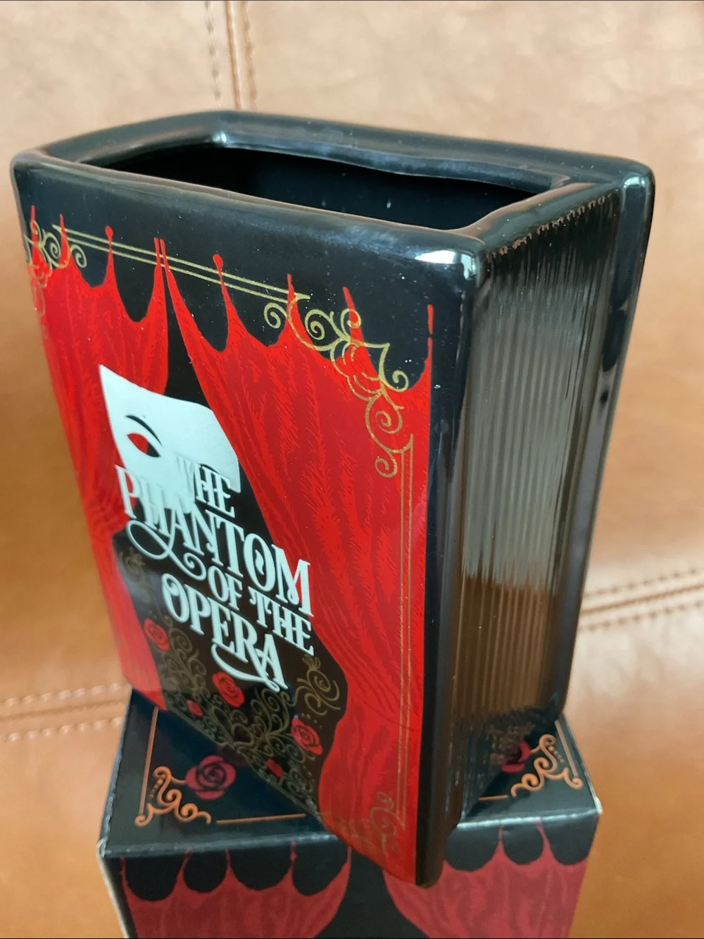 The Phantom of the Opera Book Pot  by Owlcrate